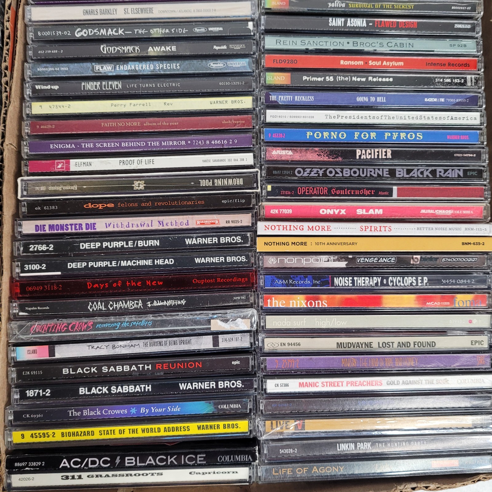 A-Z 90's Grunge Y2K Rock Nu-Metal Punk CD TESTED Build Your Own Lot of Choices