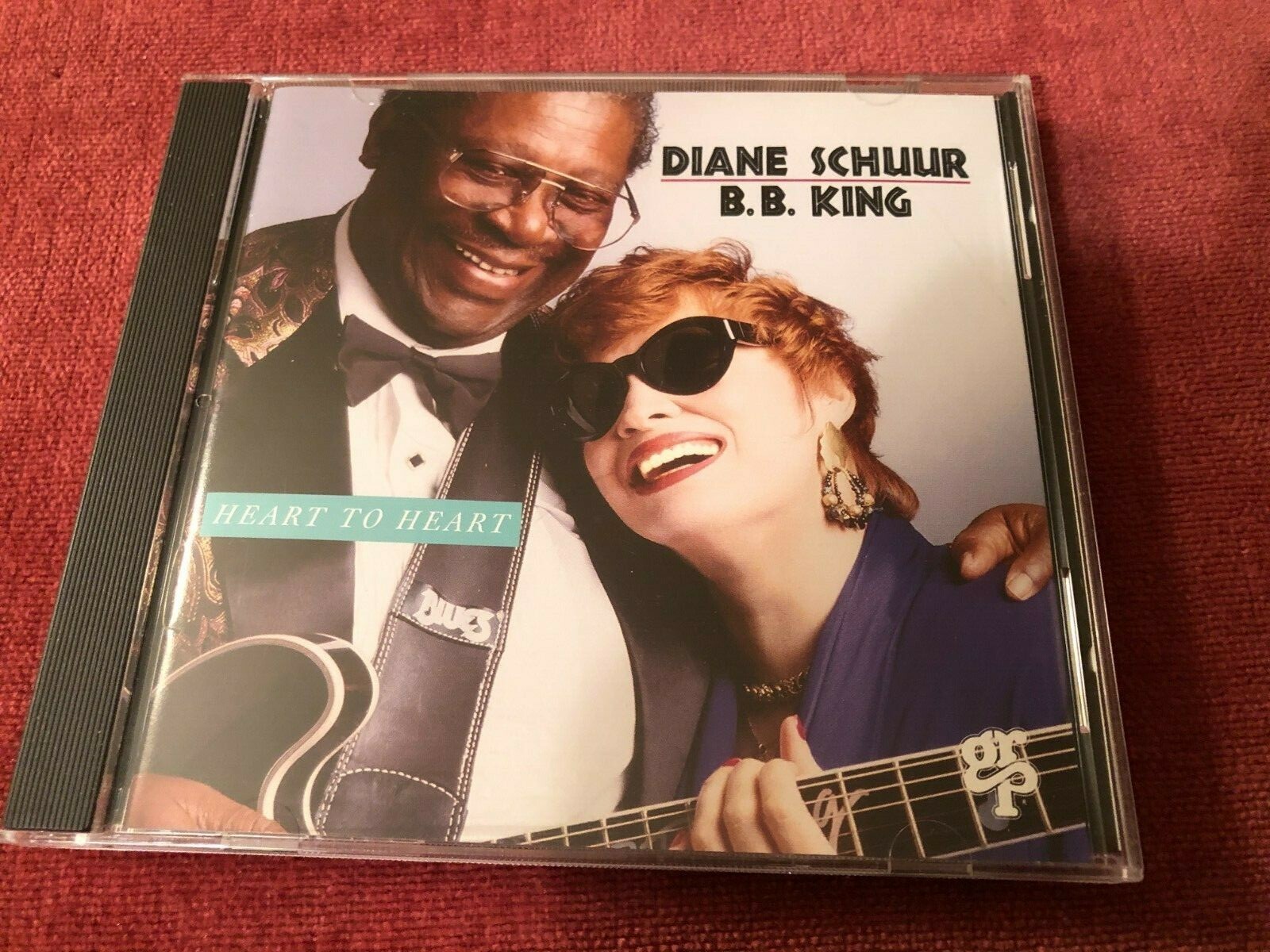 Diane Schuur B.B. King Heart to Heart CD Phil Ramone Aretha Franklin Don Gibson