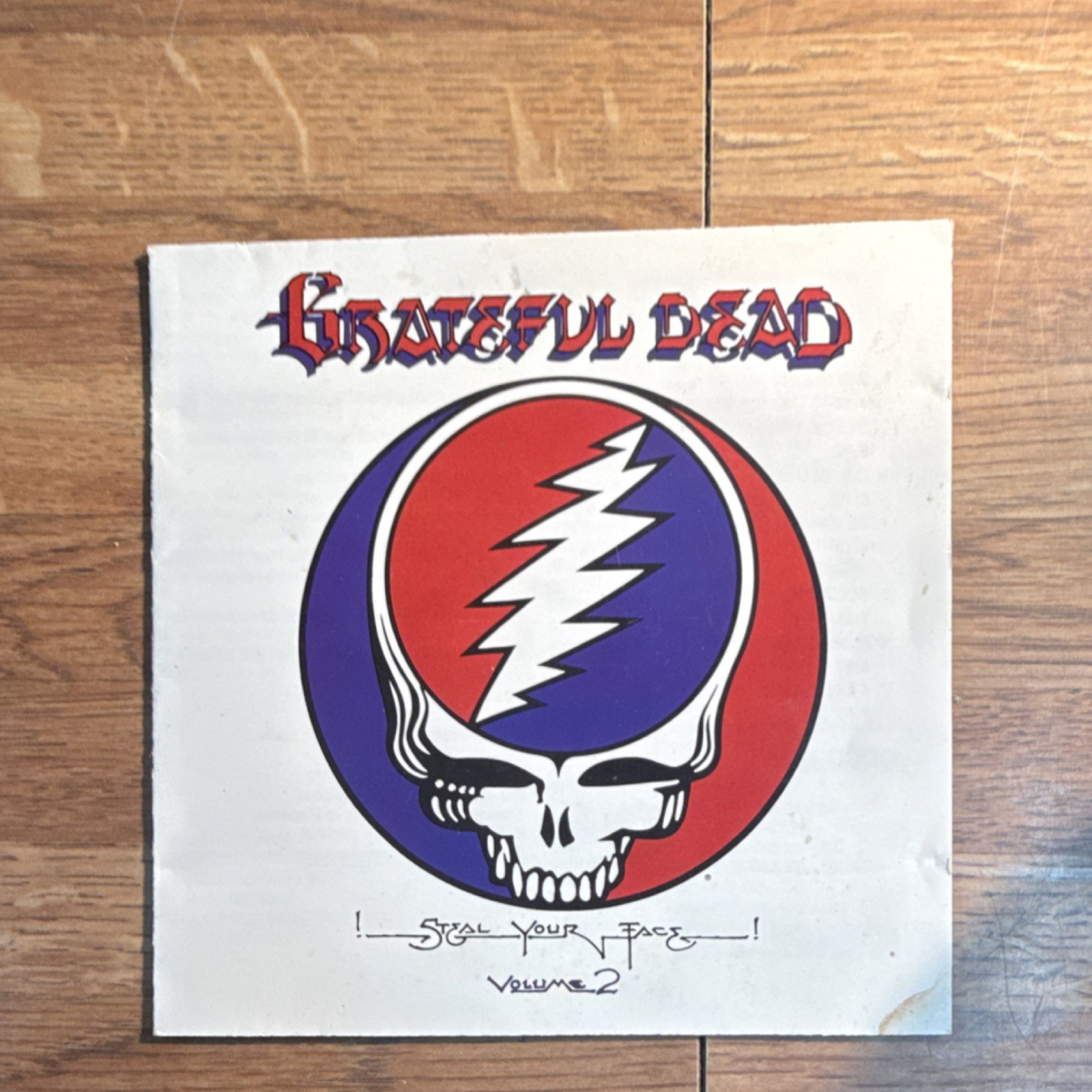 Grateful Dead Steal Your Face Vol. 2 Rock Album CD GD Records 1990 Jewel Case
