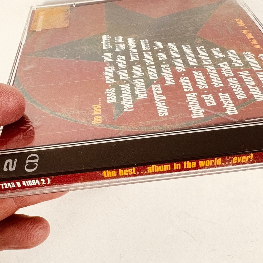 Various – The Best Album In The World Ever! 2CD 1995 Britpop Indie Rock Virgin
