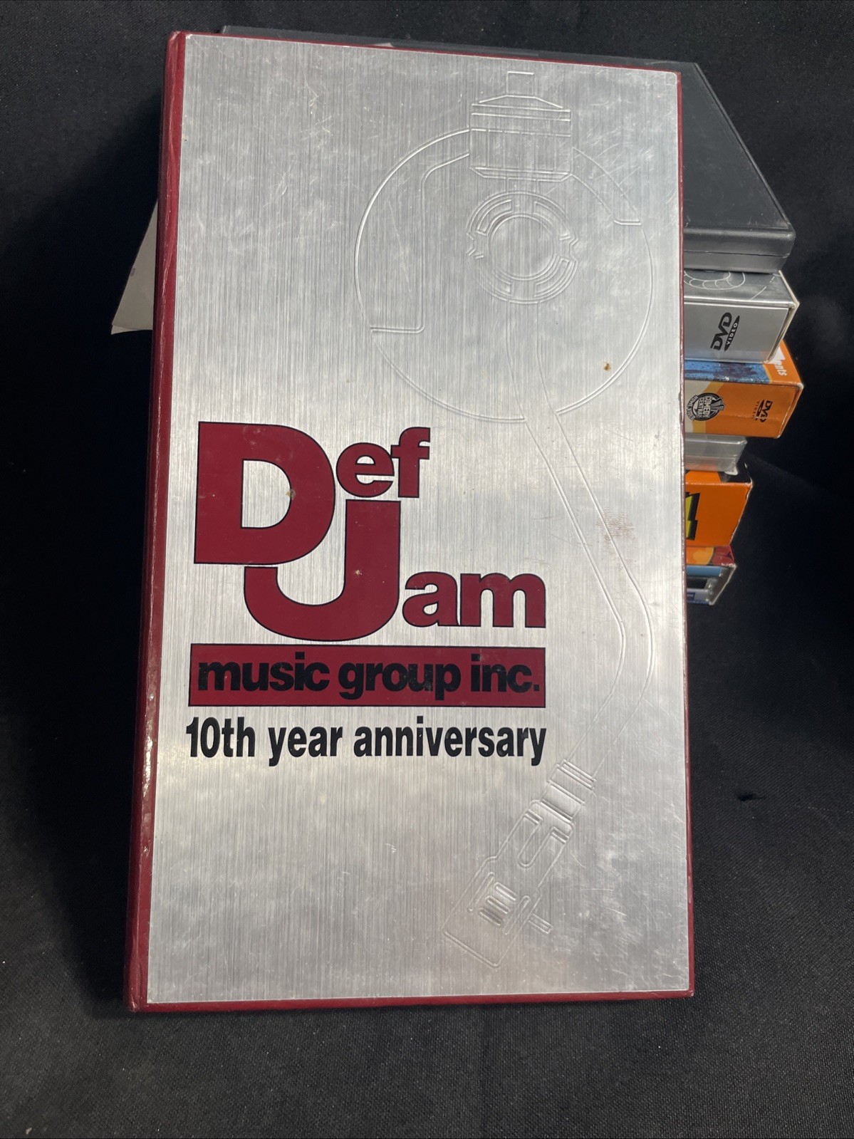 DEF JAM MUSIC GROUP INC 10TH YEAR ANNIVERSARY 4 CD SET LONGBOX HIP HOP RAP