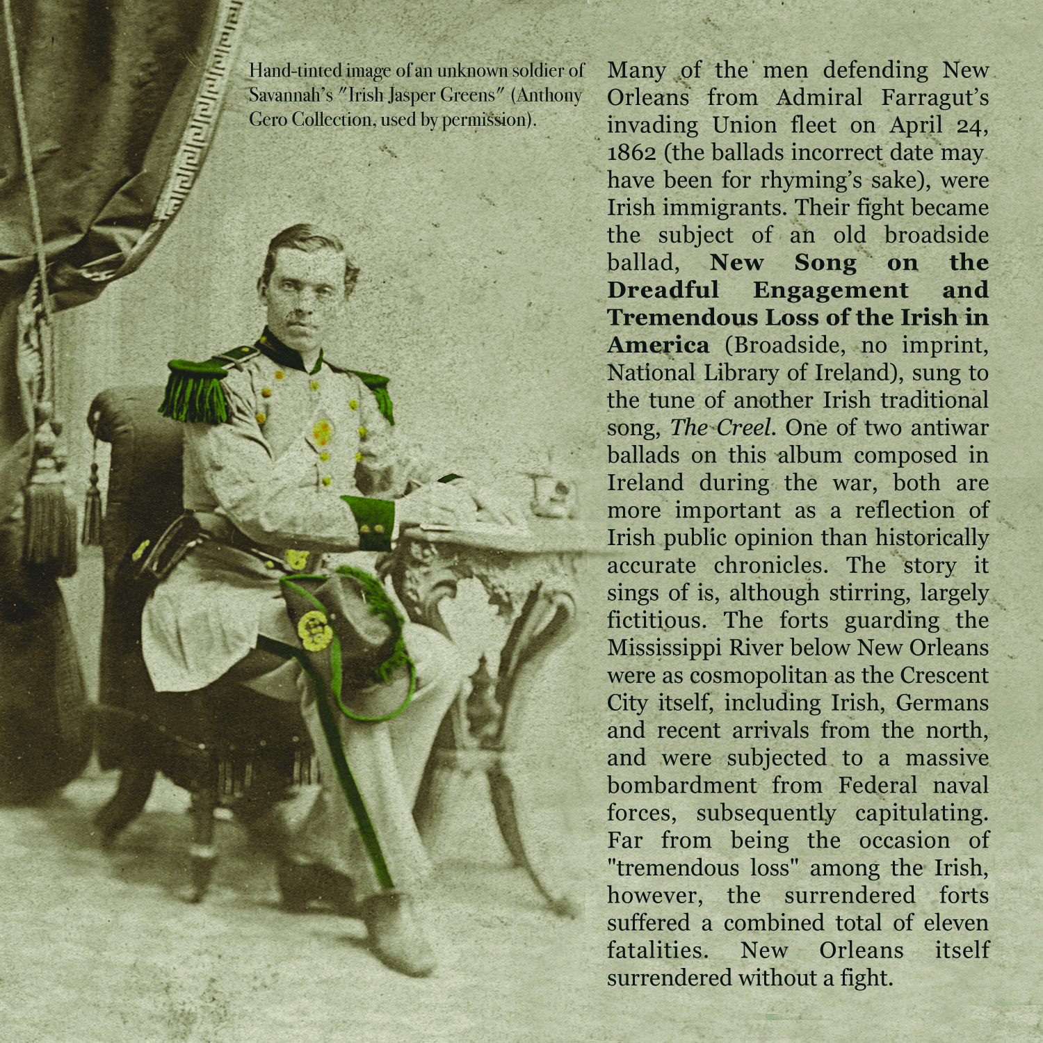 DAVID KINCAID - THE IRISH AMERICAN'S SONG CD, FINAL PRESSING, LIMITED QUANTITY