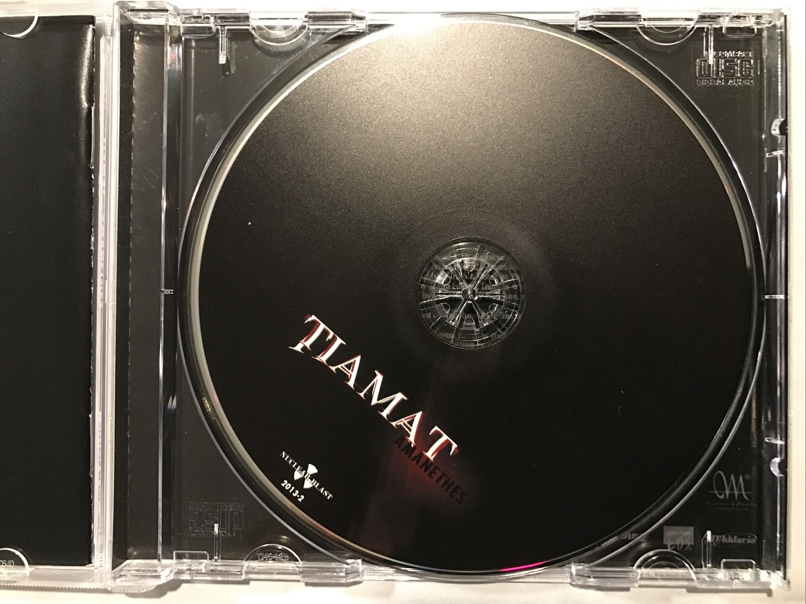 Tiamat – Amanethes CD 2008 Nuclear Blast – 2013-2 [Original]