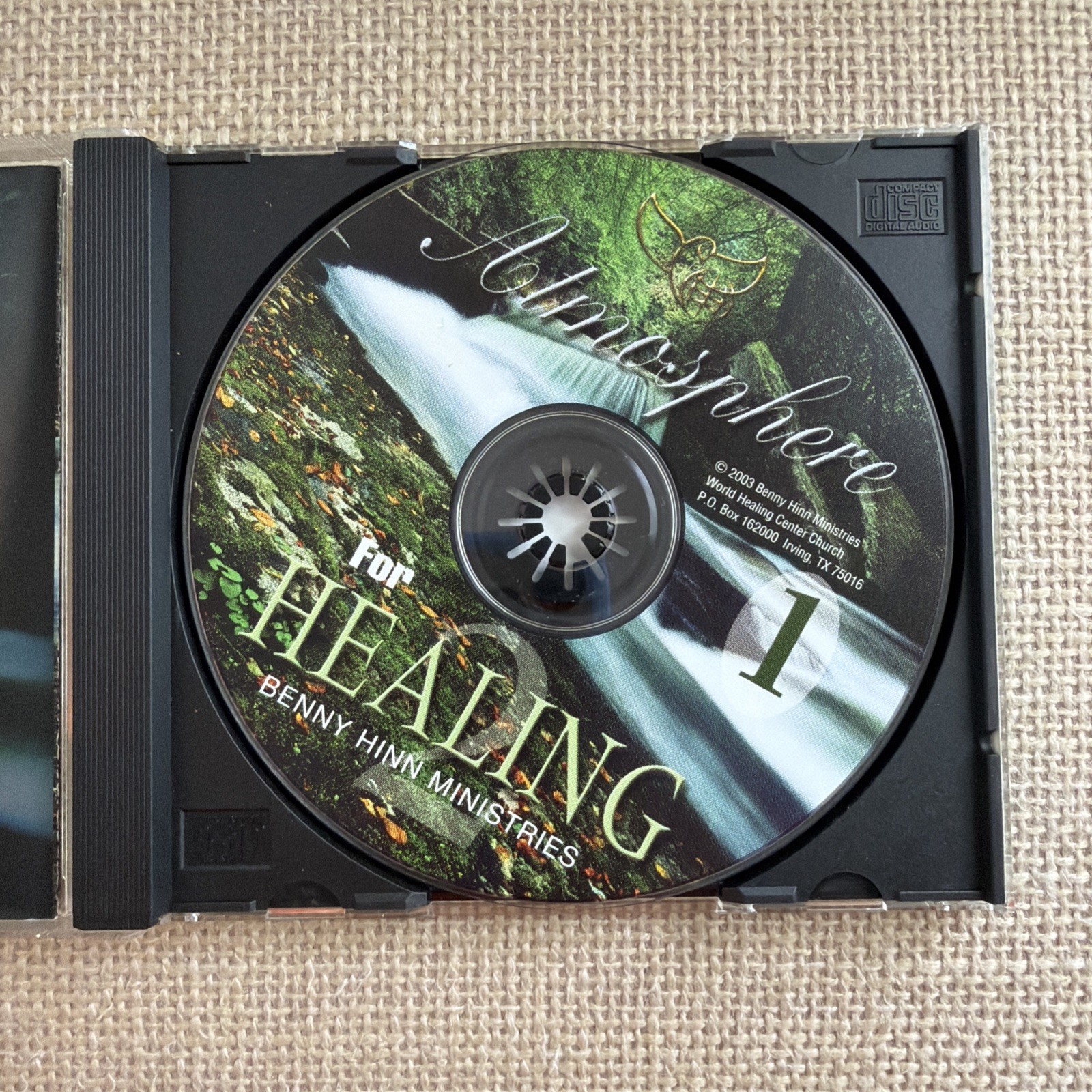 Atmosphere for Healing 1 Featuring Special Crusade Vocalists - CD - Benny Hinn
