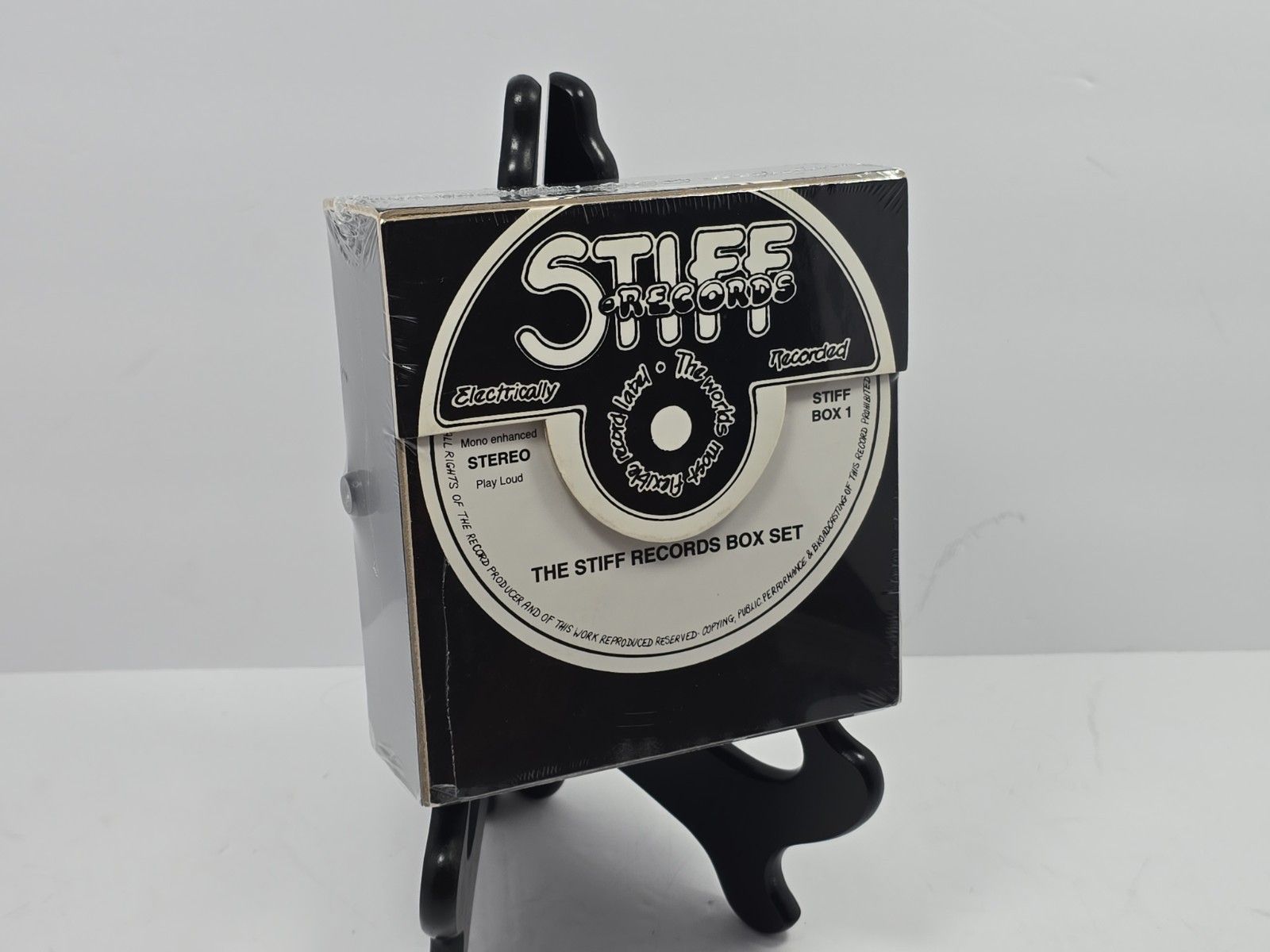 The Stiff Records Box Set 4-CD Rhino UK Punk Compilation w/Book And Case SEALED