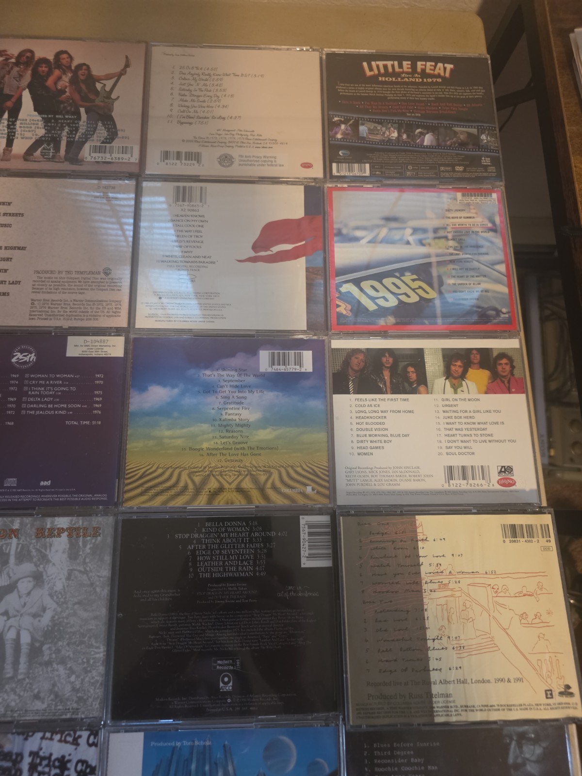 Lot Of 24 CDs 1970s - 1990s Rock / Classic Rock Clapton Joplin Styx Boston REO