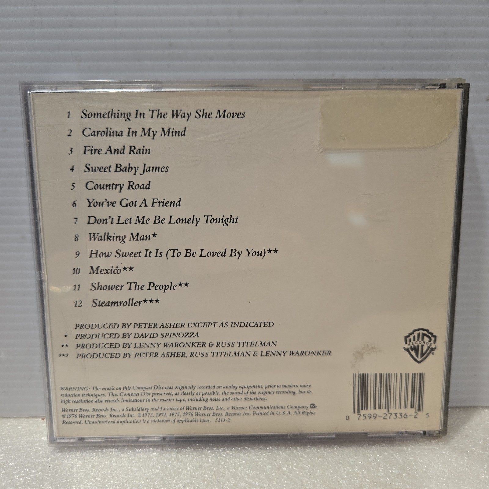 ROCK, POP, FOLK 6 CD LOT - SEE TITLES IN DESCRIPTION - RPF68