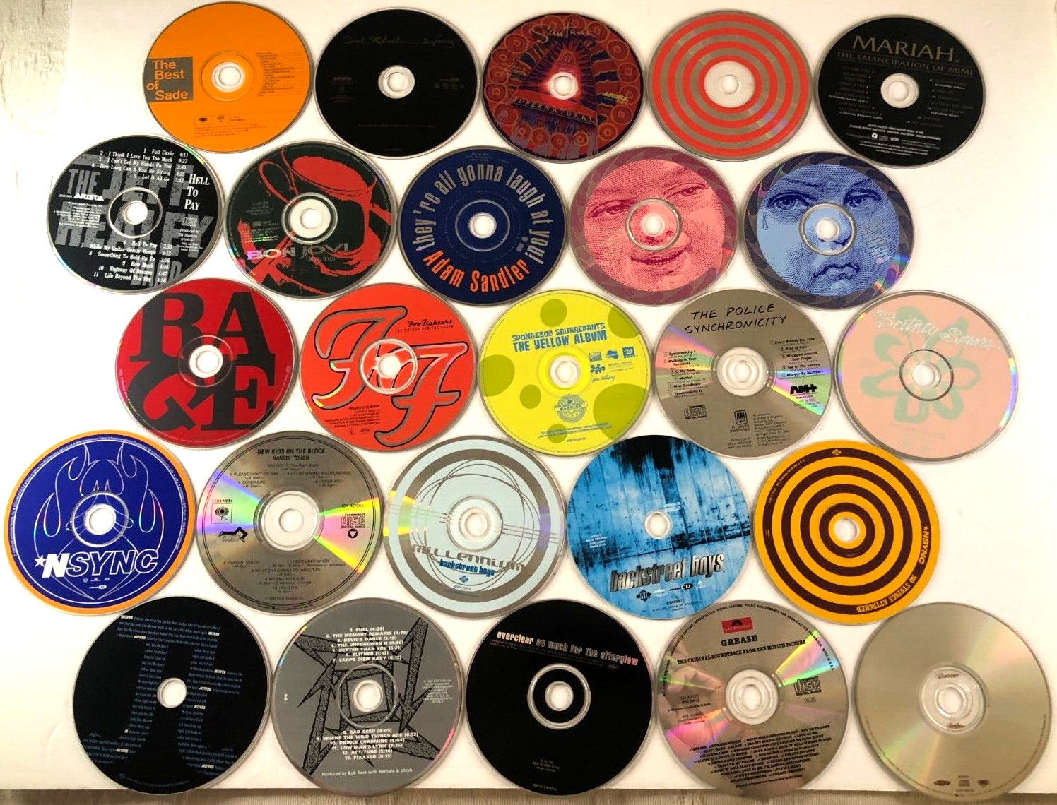 CD's Pick Choose your own-LOT #9A-Country, Rock, Rap, R&B -Combined S/H-UPDATED!