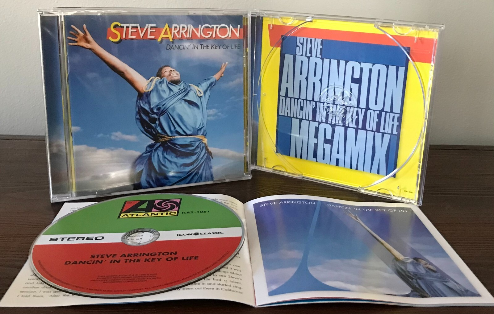 Steve Arrington - Dancin' in the Key of Life (CD, 1985/2022) Bonus Tracks, Slave