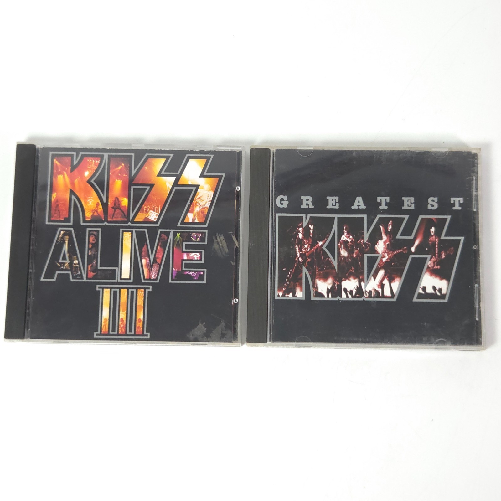 Lot of 2 KISS CDs Albums, Alive III & KISS Greatest Hits