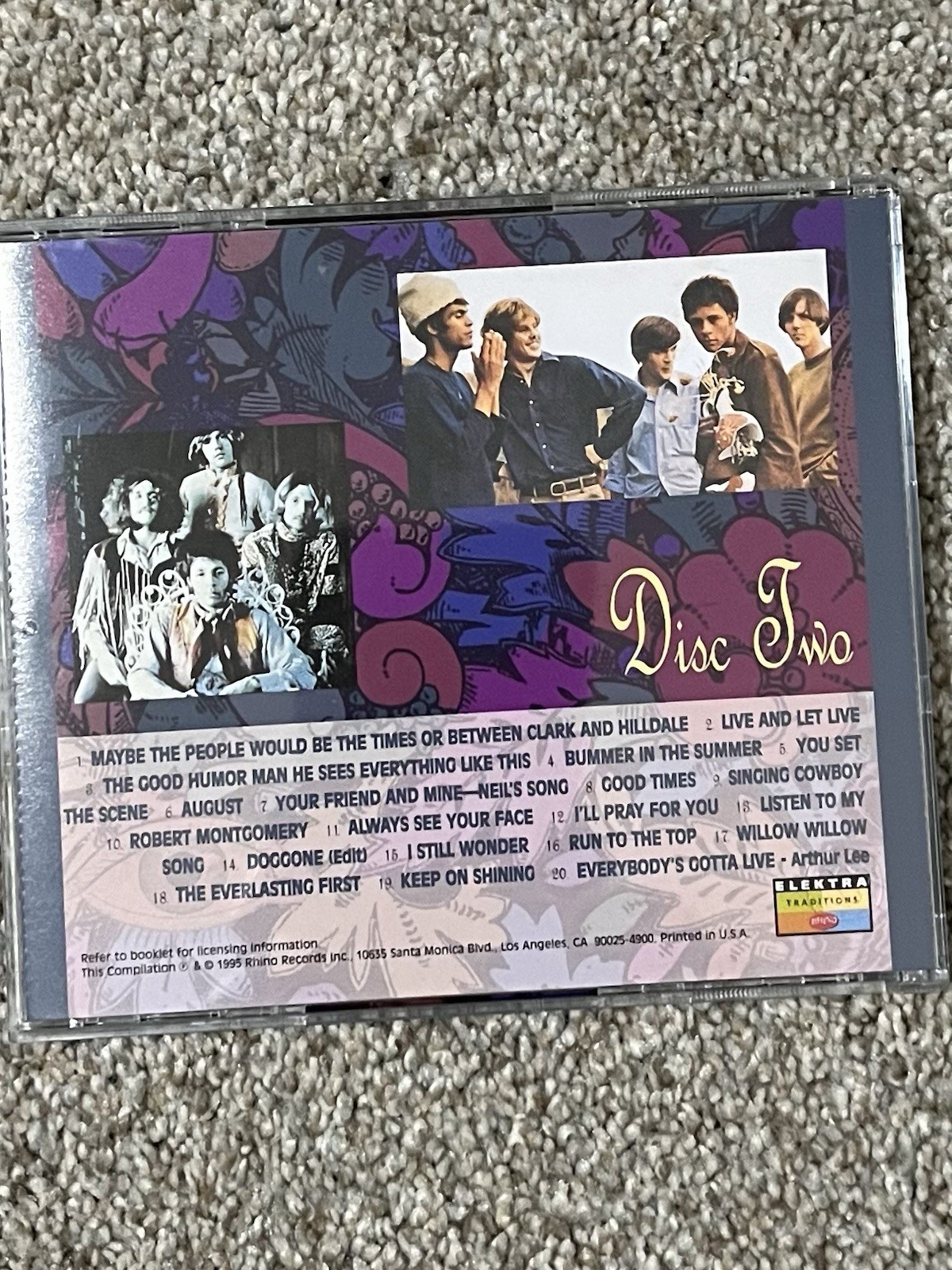 Love “Love Story 1966-1972” 2xCD Box Set Elektra/Rhino R2 73500 Exc 1995