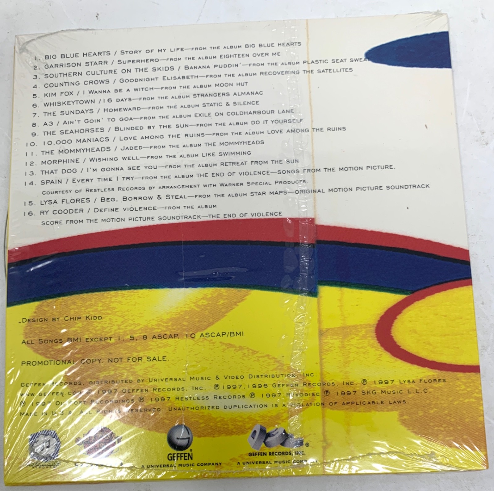 HELP YOURSELF 1997 Geffen 16-track PROMO CD Sampler Morphine/Sundays/More SEALED