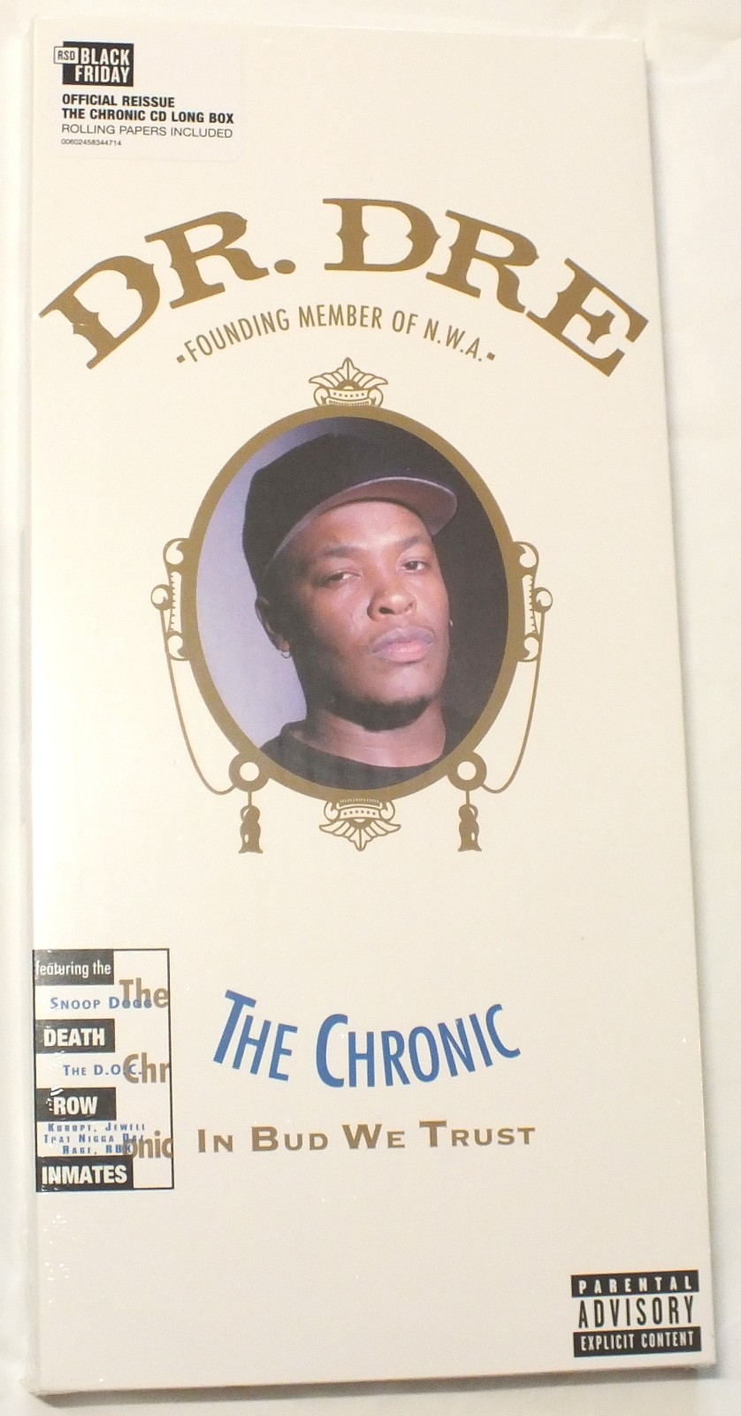 Dr Dre The Chronic 2023 CD Long Box RSD Record Store Day Reissue - Black Friday