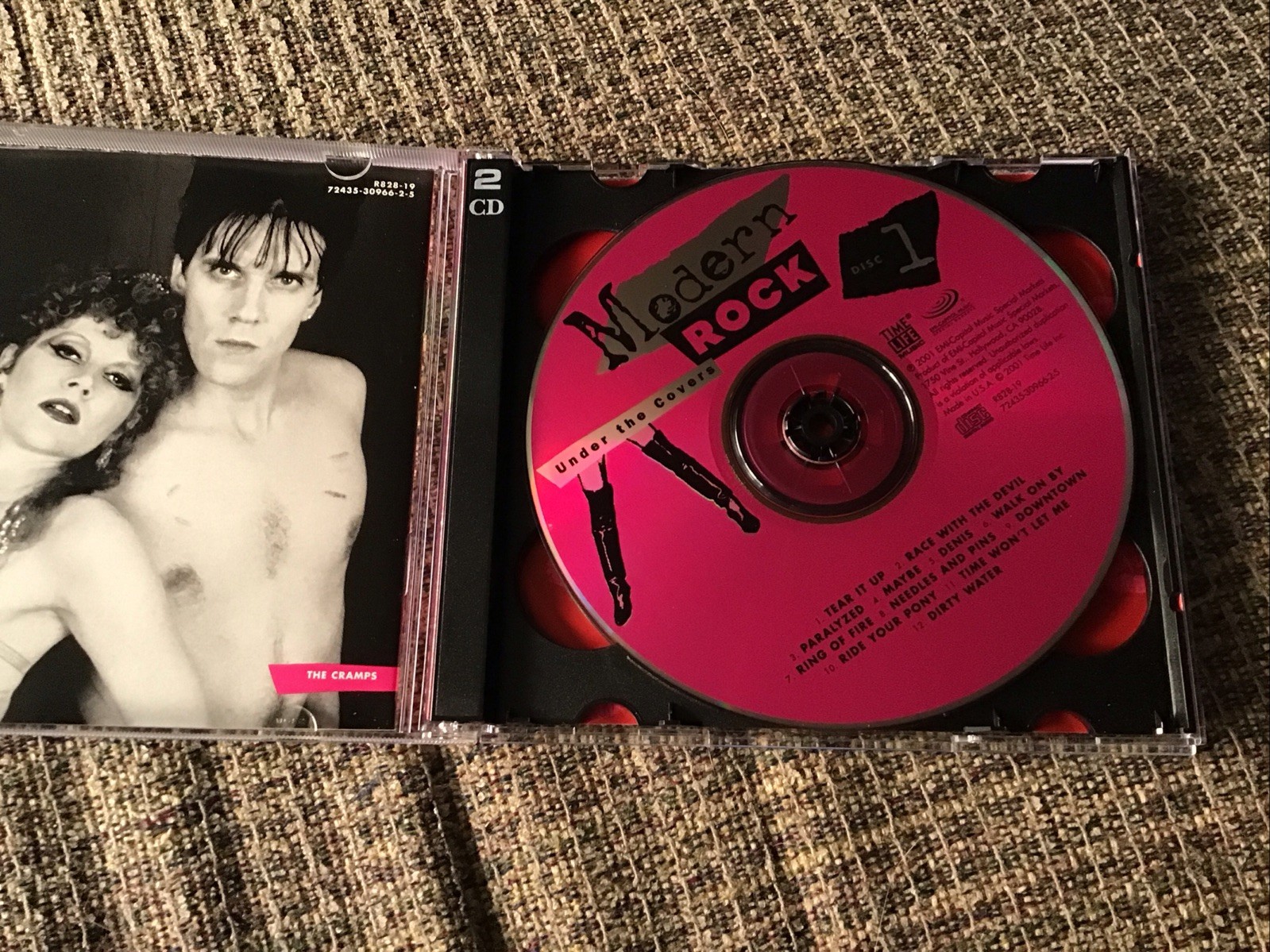MODERN ROCK UNDER THE COVERS OOP 2-CD SET TIME-LIFE EMI PRINT 24TRX