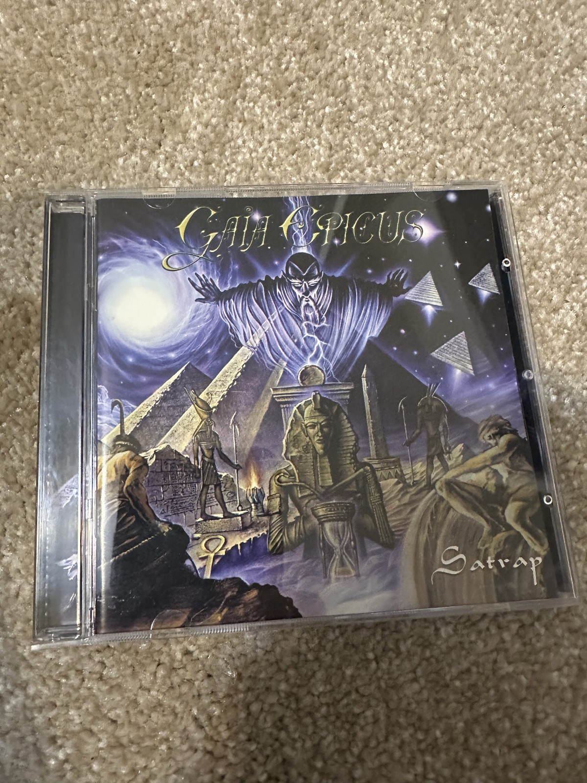 GAIA EPICUS SATRAP CD 2003 SOUND RIOT RECORDS EXCELLENT CONDITION