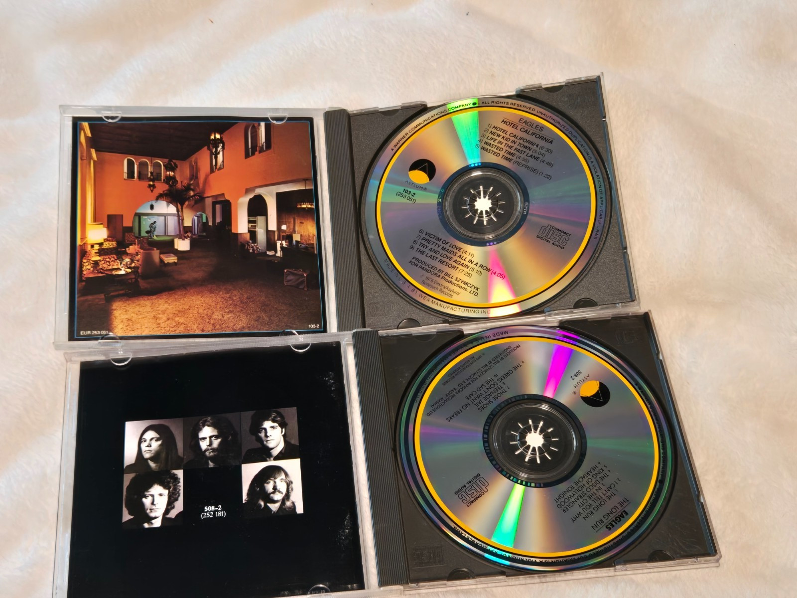 The Eagles 2 CD Rock Lot - Hotel California, Long Run,