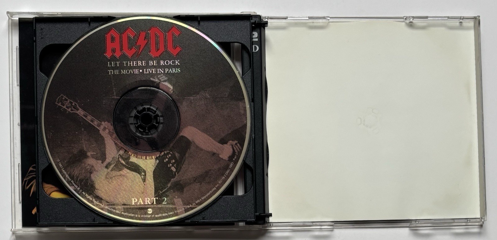 AC/DC CD Lot Let There Be Rock Live Paris (2-Disc) Bonfire VOLTS Back in Black
