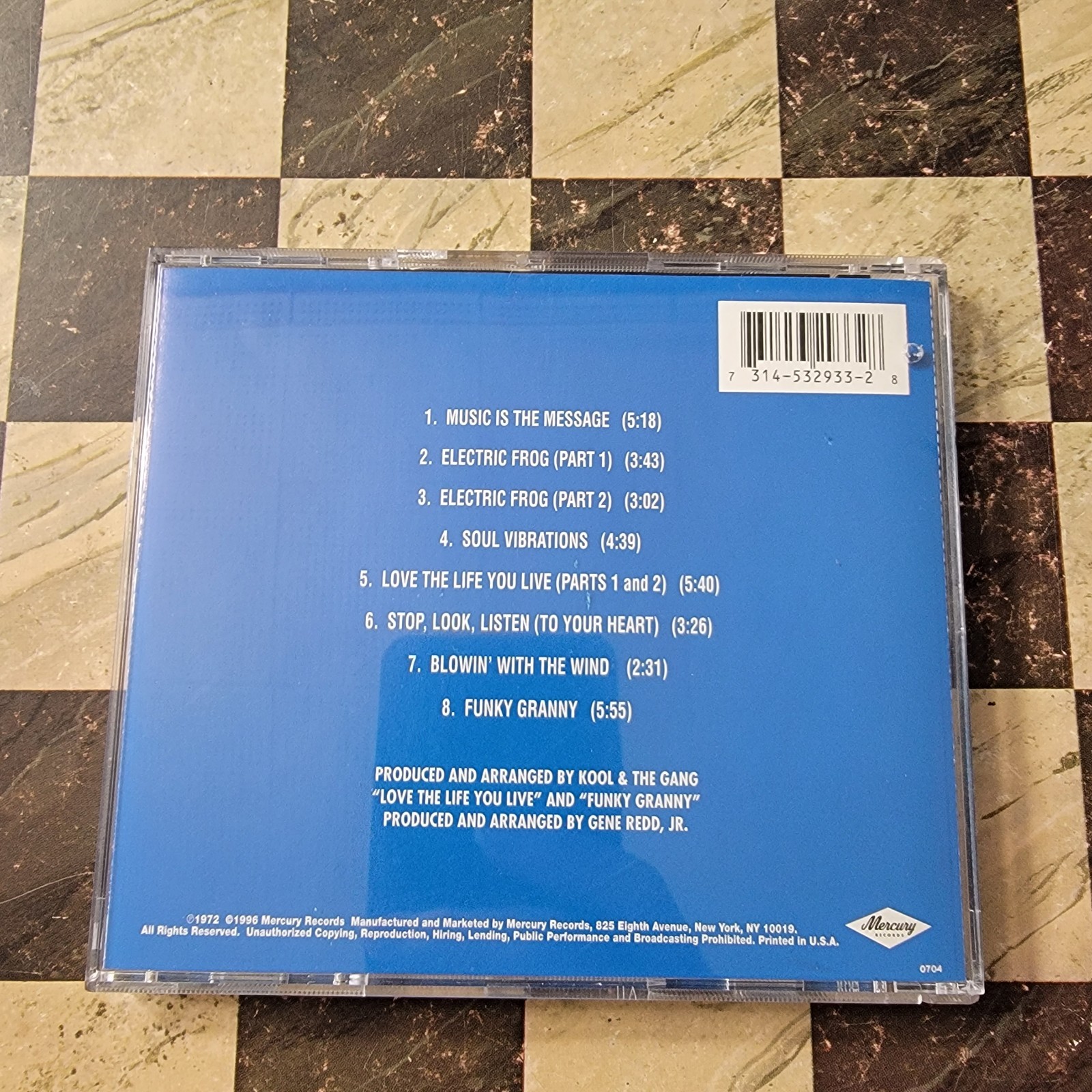 Music Is the Message by Kool & the Gang (CD, Sep-1996, Island/Mercury)