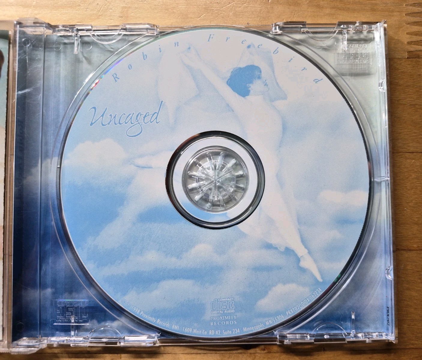 Robin Freebird - Uncaged CD (2001) Rare Indie Rock Pop Album - Great Condition