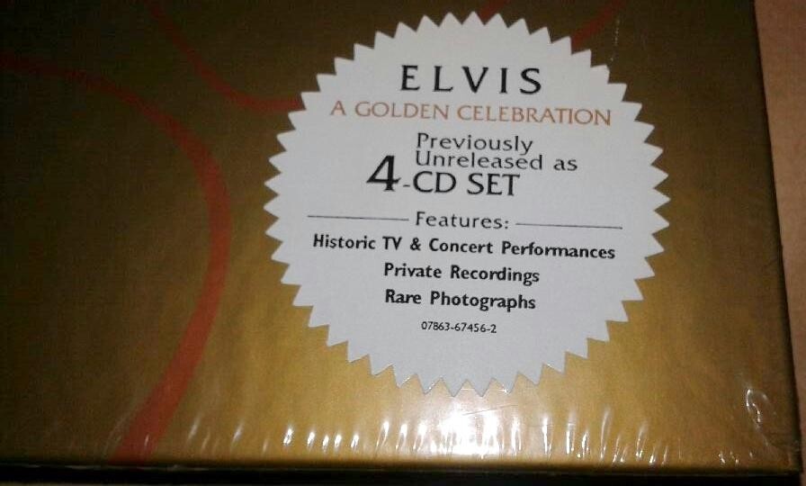 ELVIS -A GOLDEN CELEBRATION- 4CD DIGIBOX SET FACTORY SEALED