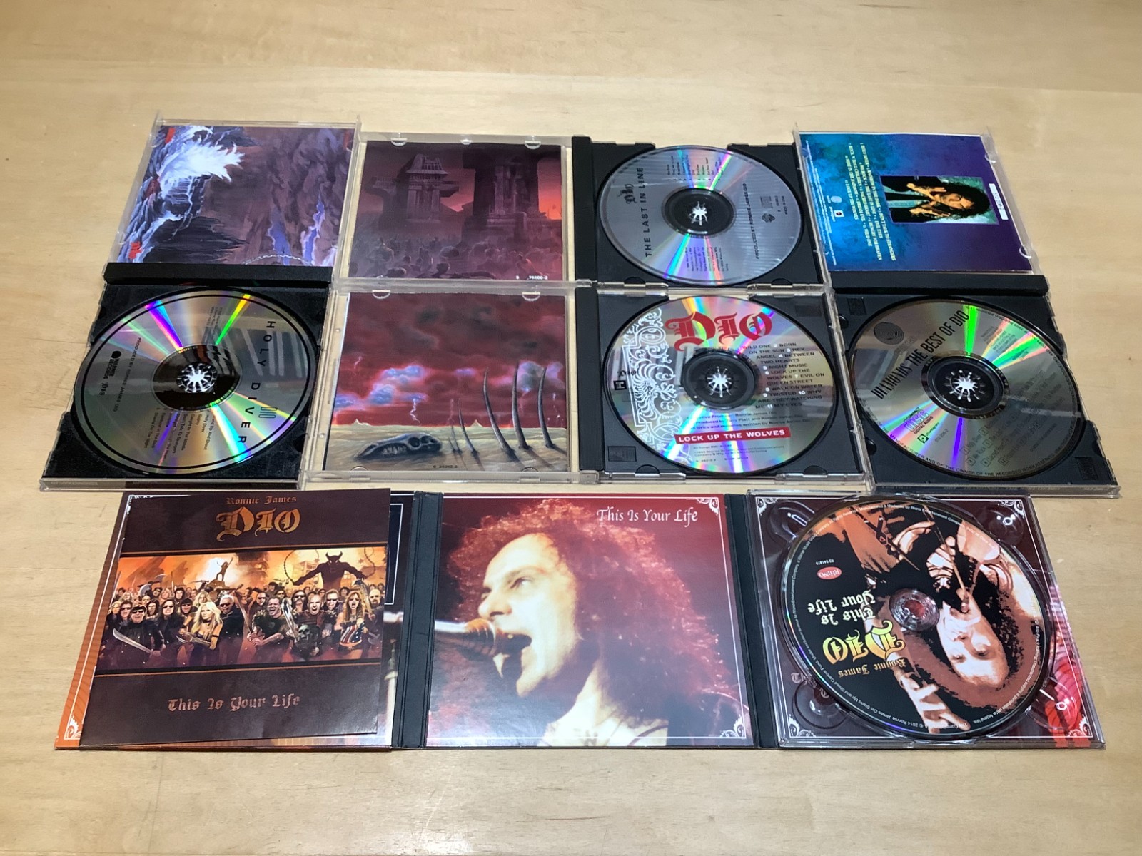 DIO 5 CD - Holy Diver - Last In Line - Lock Up Wolves - This Is Your Life - Best