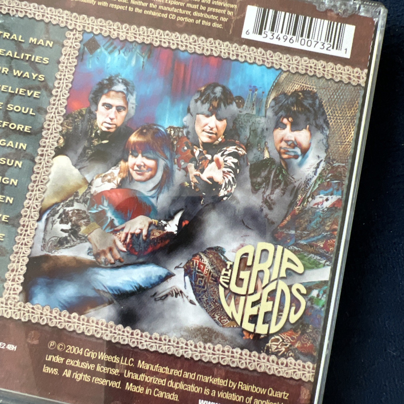 THE GRIP WEEDS Giant on the Beach CD 2004 Pop Psyche Power Pop Garage Rock