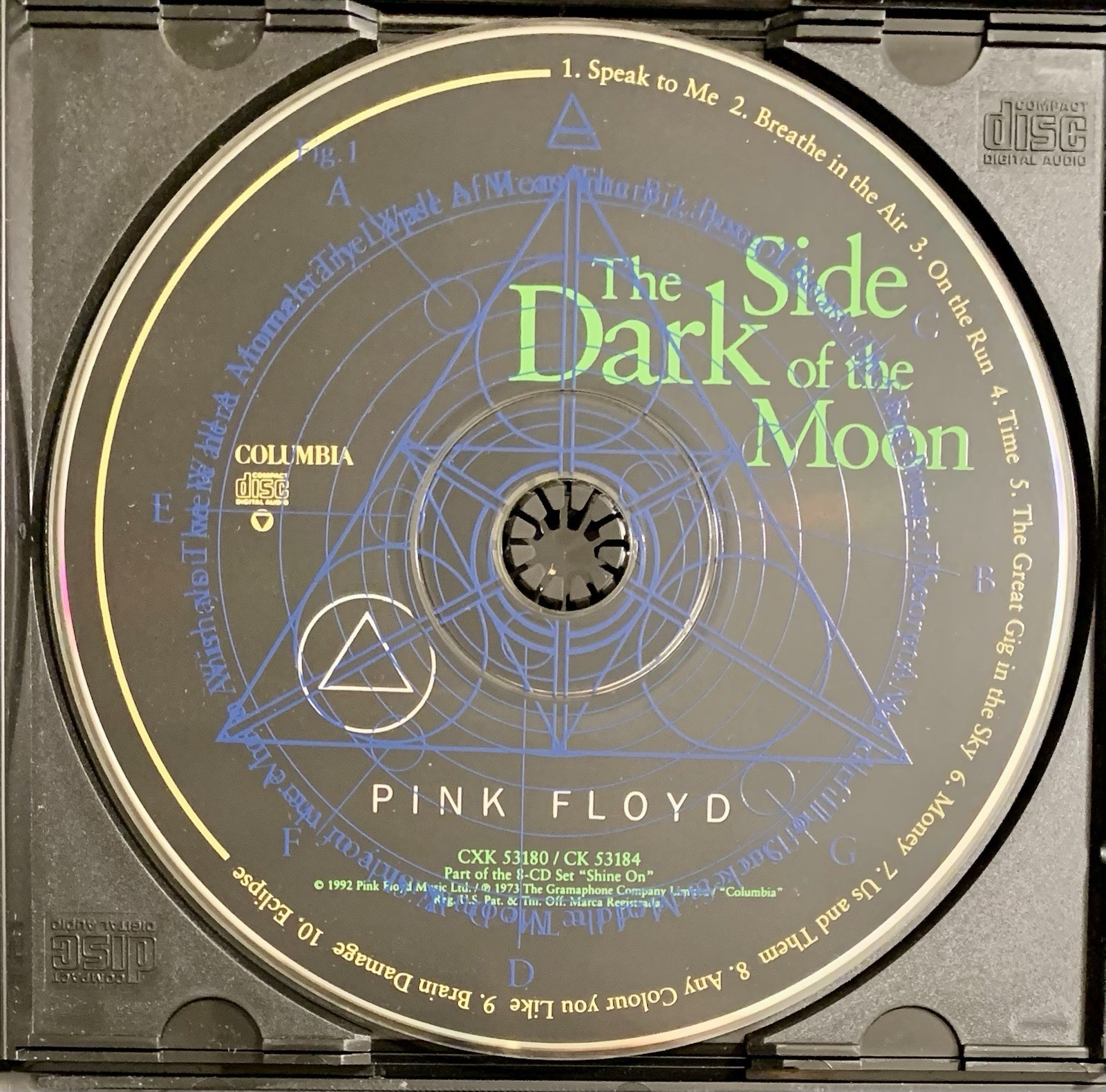 1992 Pink Floyd Shine On - 8 CDs - No Book, No Postcards - See All Pictures