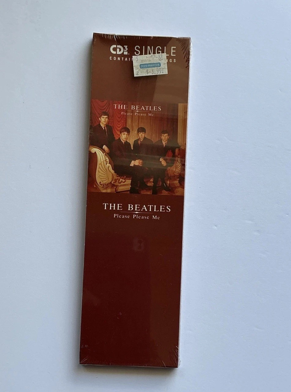 The Beatles 3 inch CD3 Singles 1988-89 Release Lot of 4 New in Sealed Packages