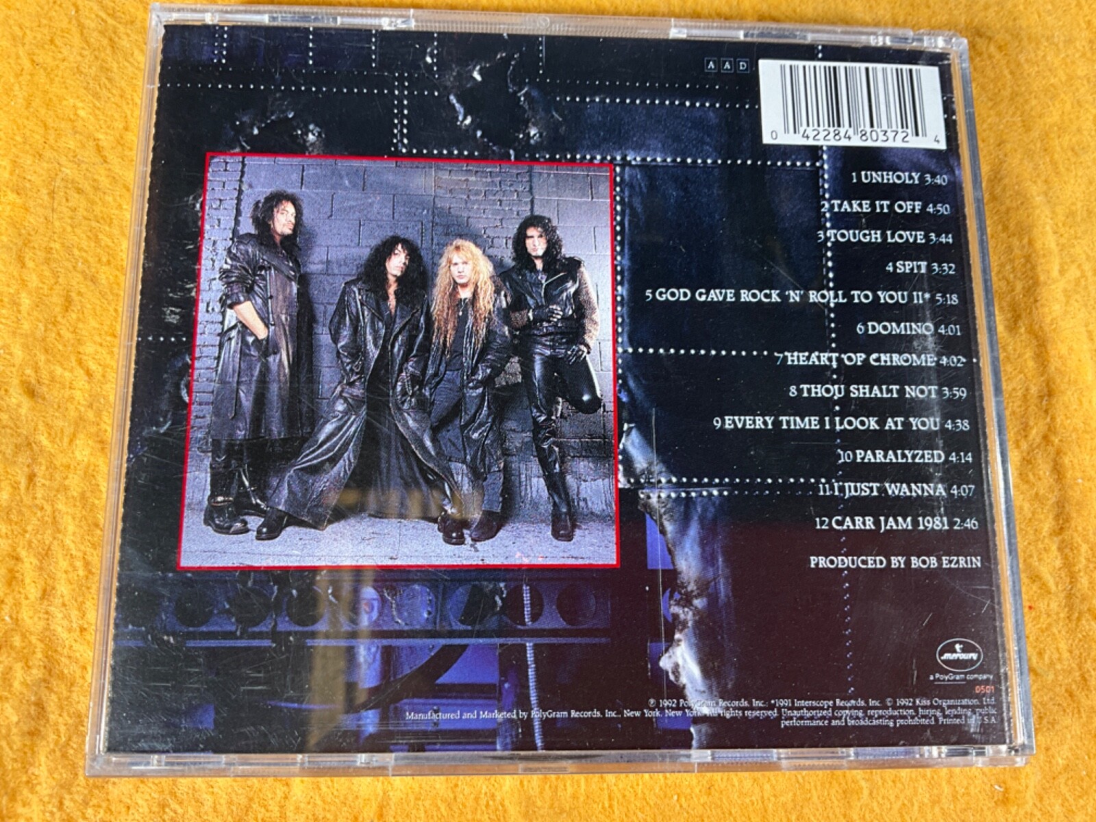 J11-29 KISS Revenge - 1992 - 848037-2