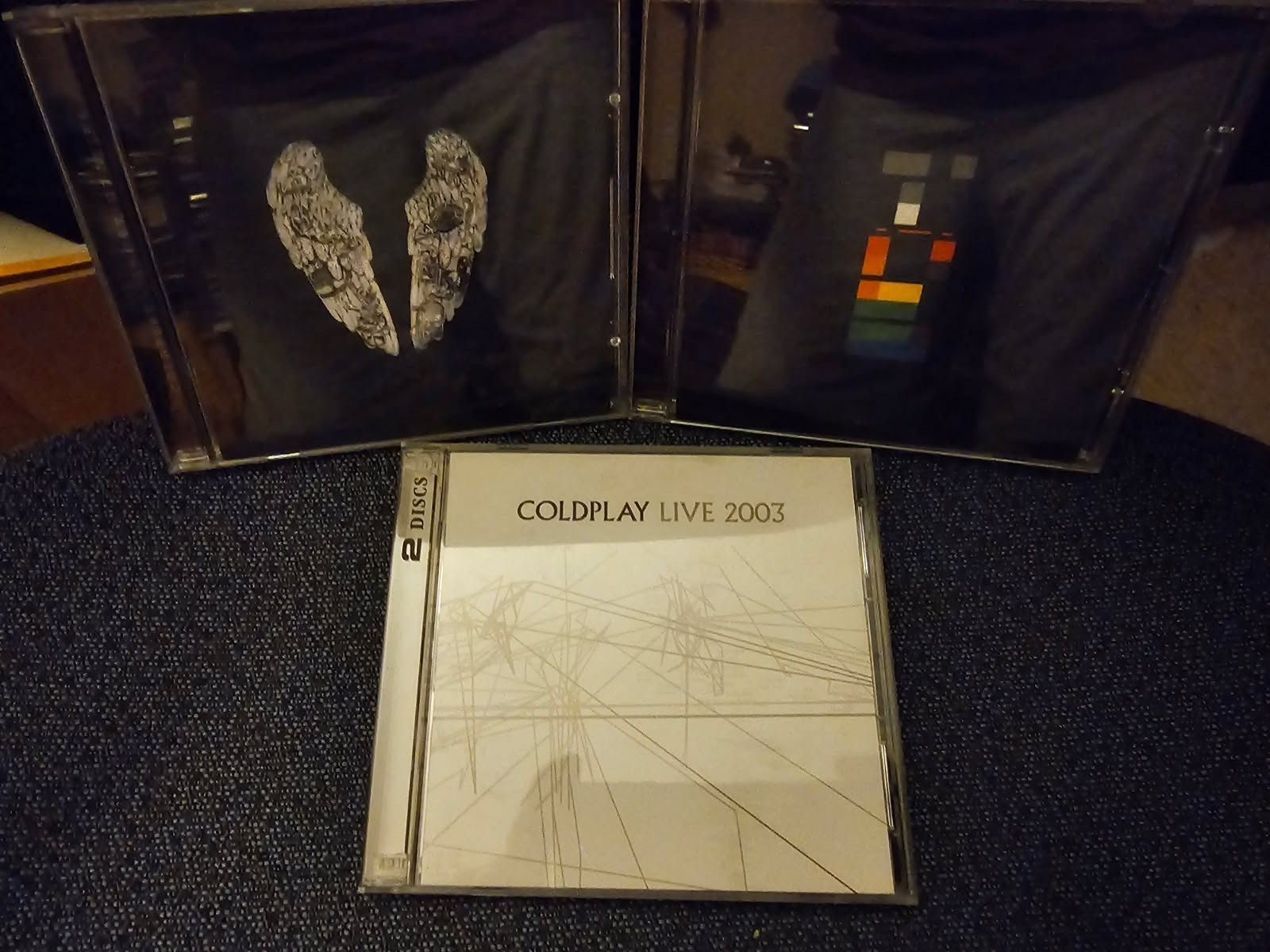 Coldplay CD lot OF 3 X & Y Ghost Stories Live 2003