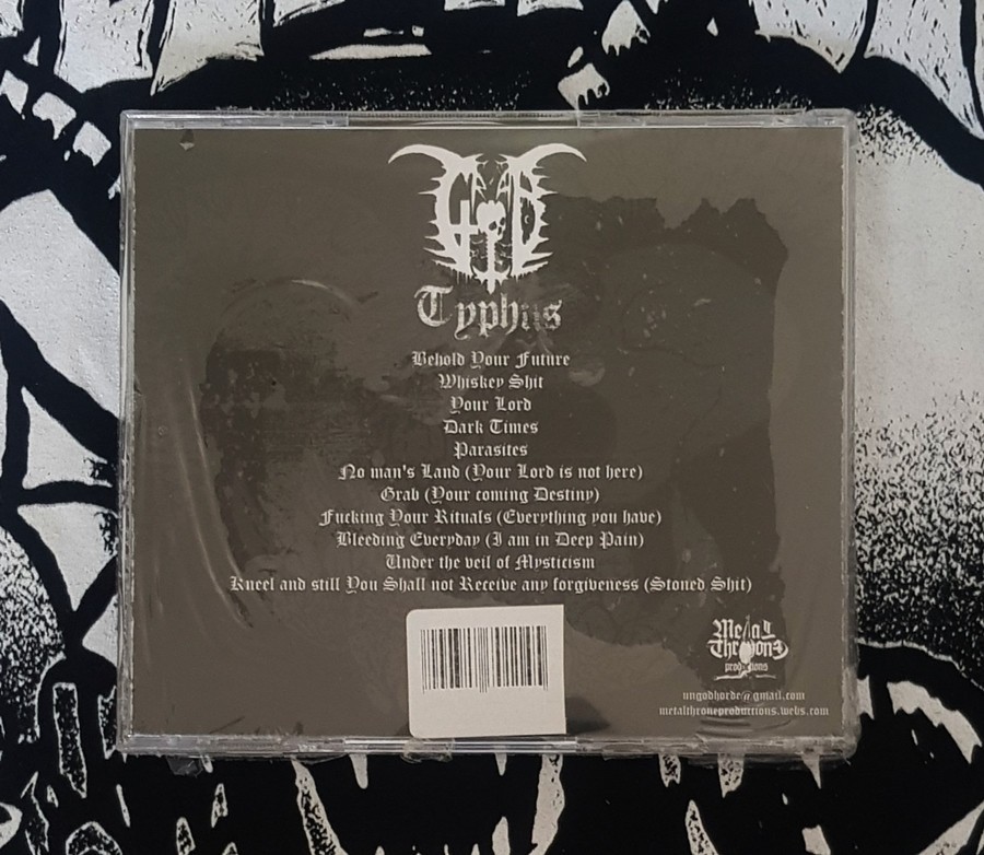GRAB Typhus CD NEW & SEALED Misanthropic Black Metal