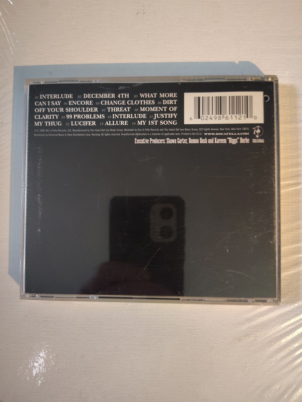 The Black Album by Jay-Z (CD, 2003) B33