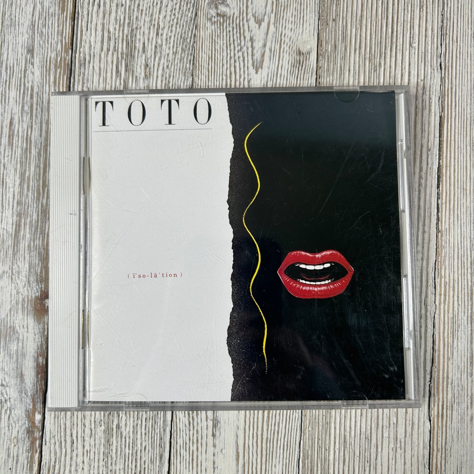 Toto – Isolation CD 1984 Japan 1st Press AOR Pop Rock CBS Sony 32DP 181