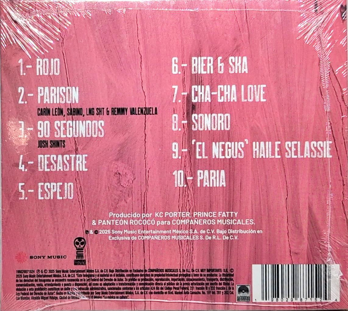 Panteón Rococó – SONORO (2025, CD)