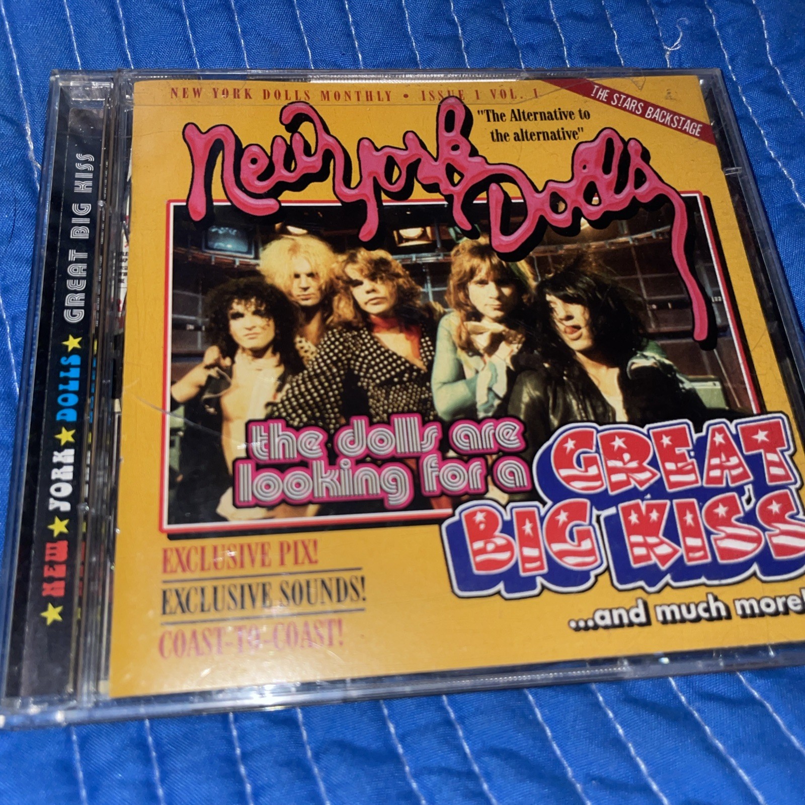 Great Big Kiss by New York Dolls (CD, Oct-2002, 2 Discs, Sanctuary (USA))