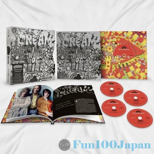Cream "Wheels of Fire" Expanded 5 SHM-CD Japanese Box Set *Amazing*