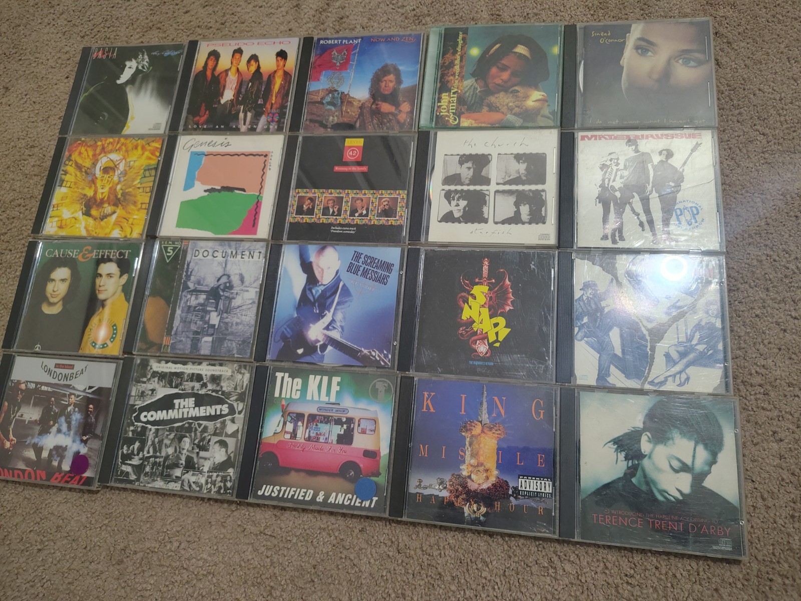 Mixed Music CD Lot - 20 Classic Alternative, Rock & Pop Albums - Bundle