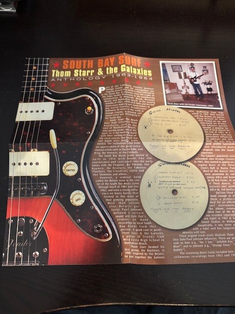 Thom Starr & The Galaxies South Bay Surf Music CD Sundazed