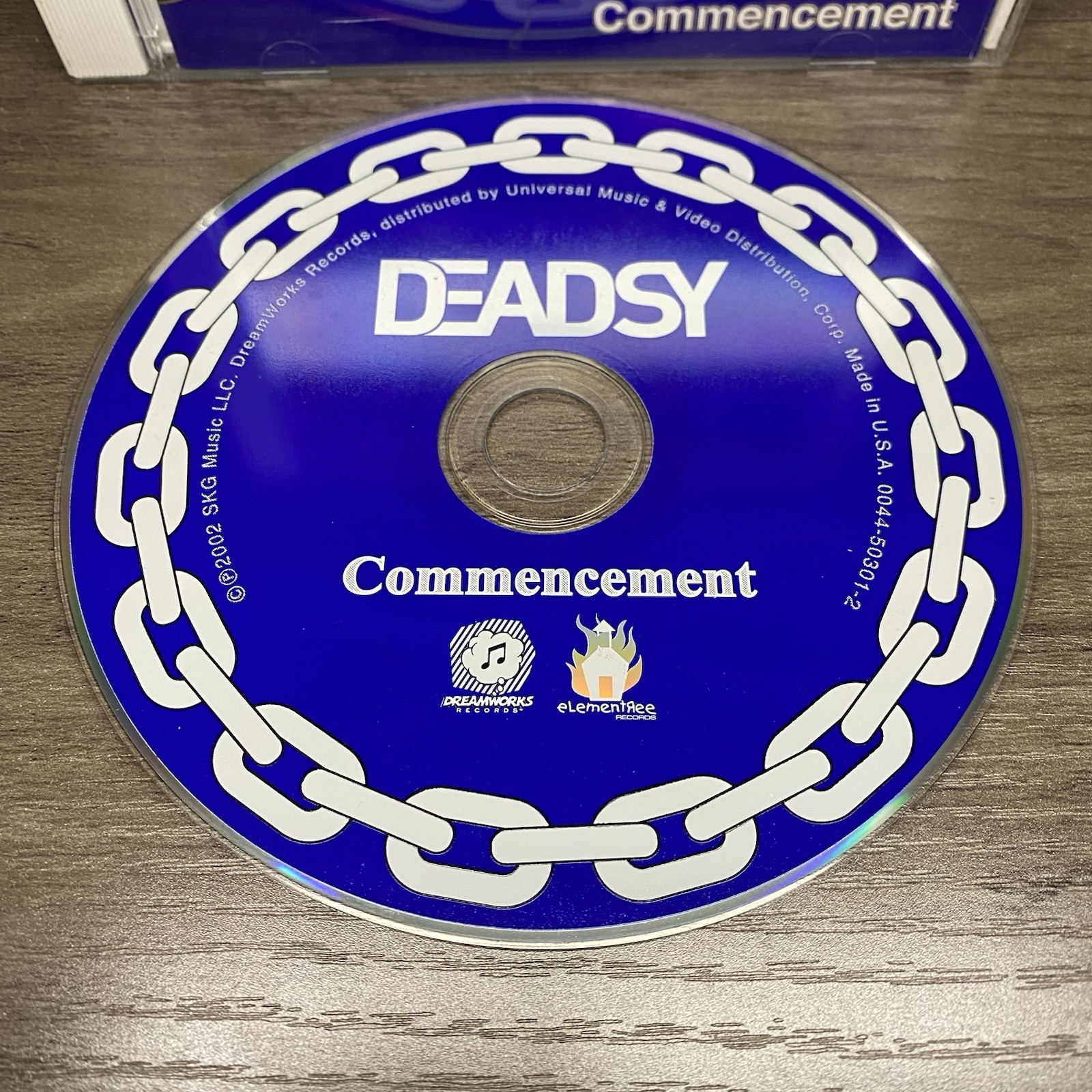 Commencement by Deadsy (CD 2002 Dreamworks) Elijah Blue Allman Gothic Electronic