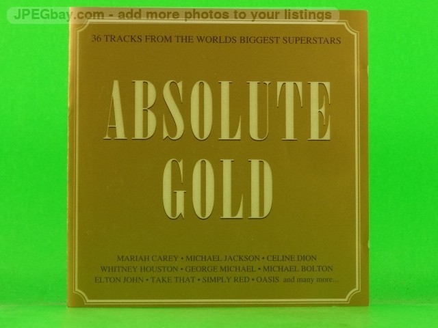 VARIOUS ARTISTS ABSOLUTE GOLD (2xCD) (603) 20+ Track CD Album Picture Sleeve SON
