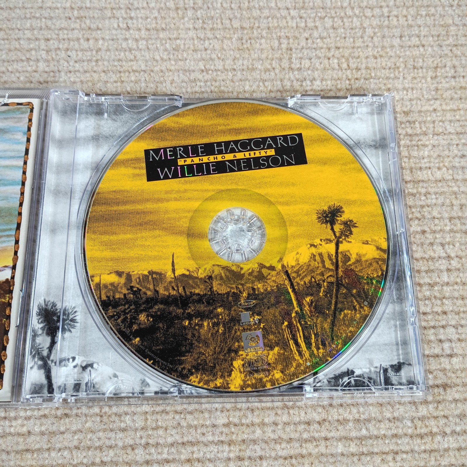 CD Pancho & Lefty Merle Haggard Willie Nelson Sony Music Legacy Recordings 2003