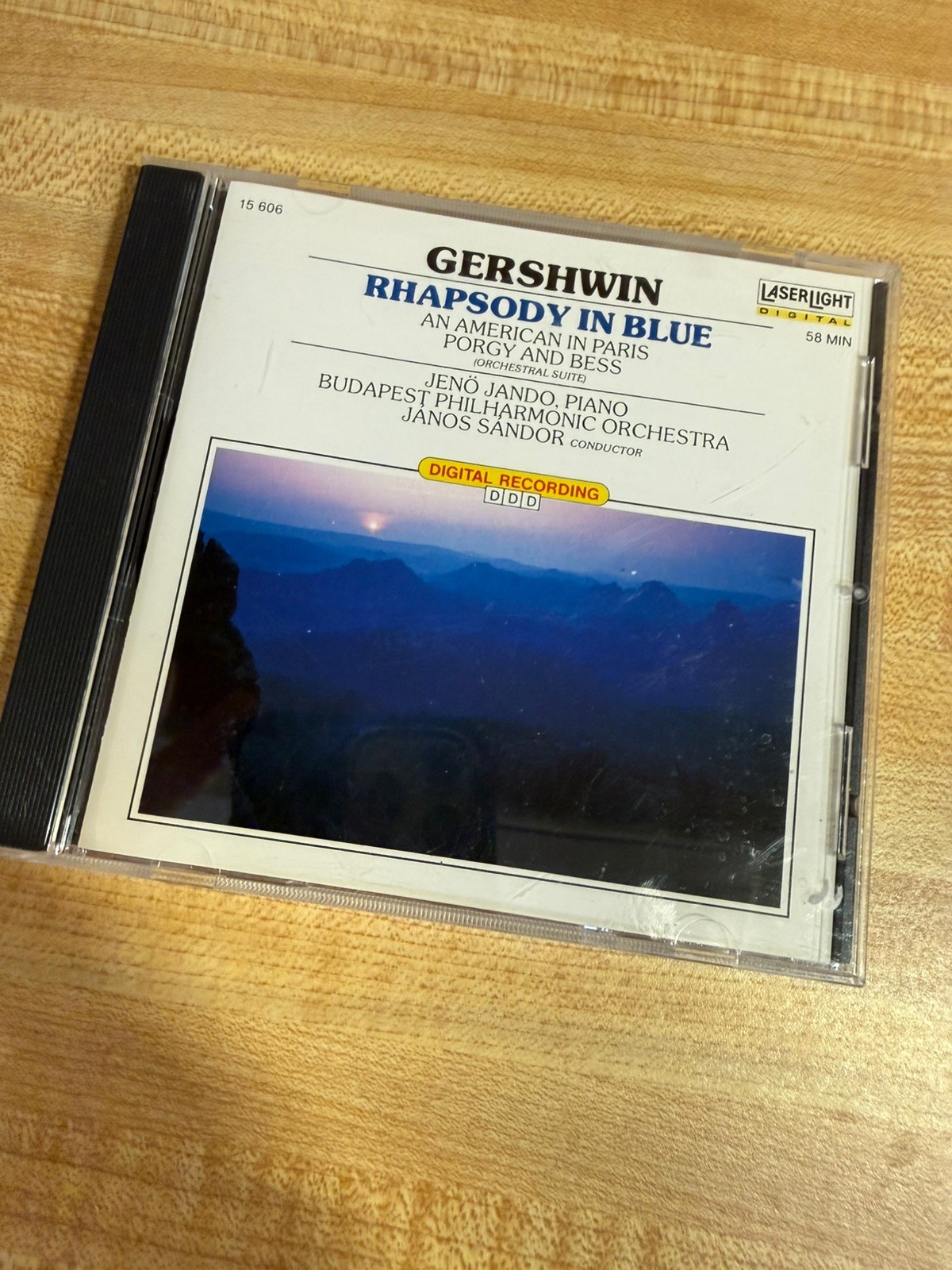 Gershwin - Rhapsody in Blue CD Digital Recording Classical LaserLight
