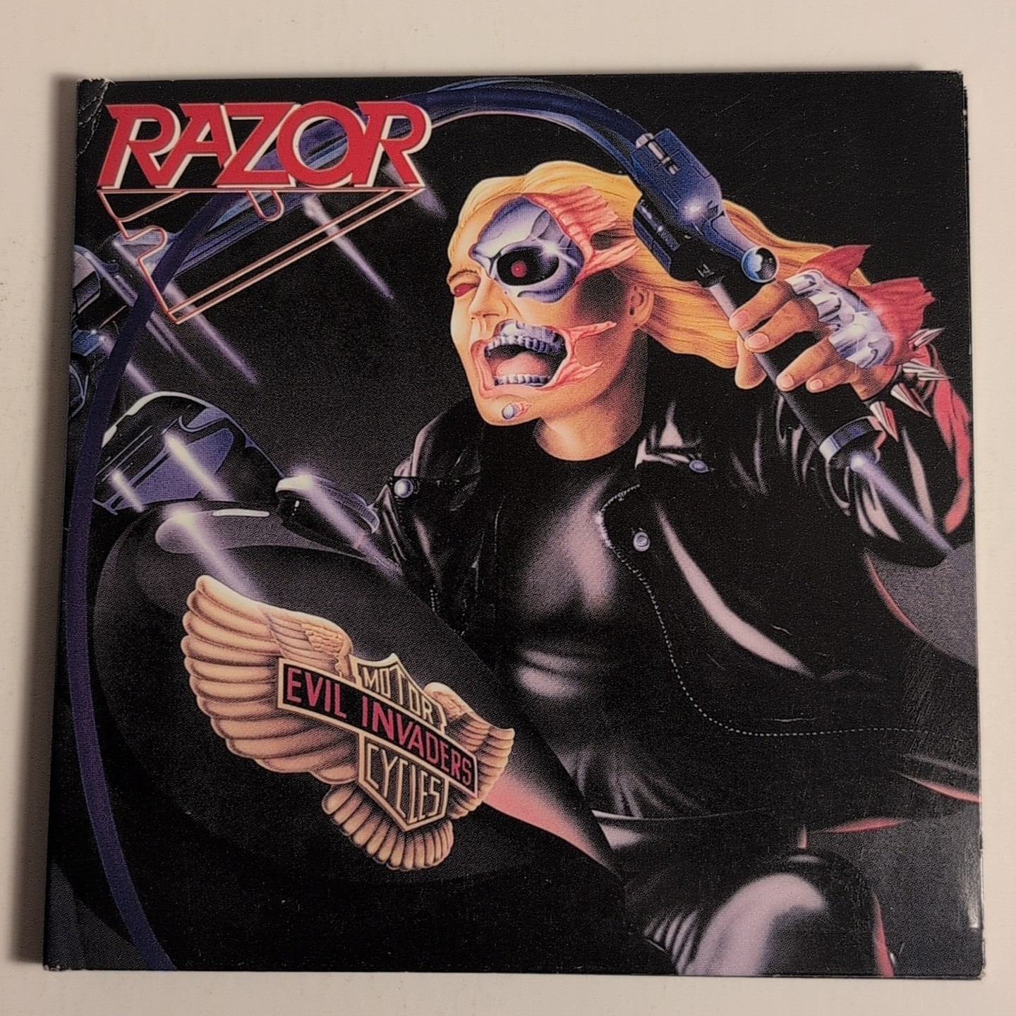 Razor - Evil Invaders CD ATM-0112 Thrash Speed Metal Canada Reissue Digipak
