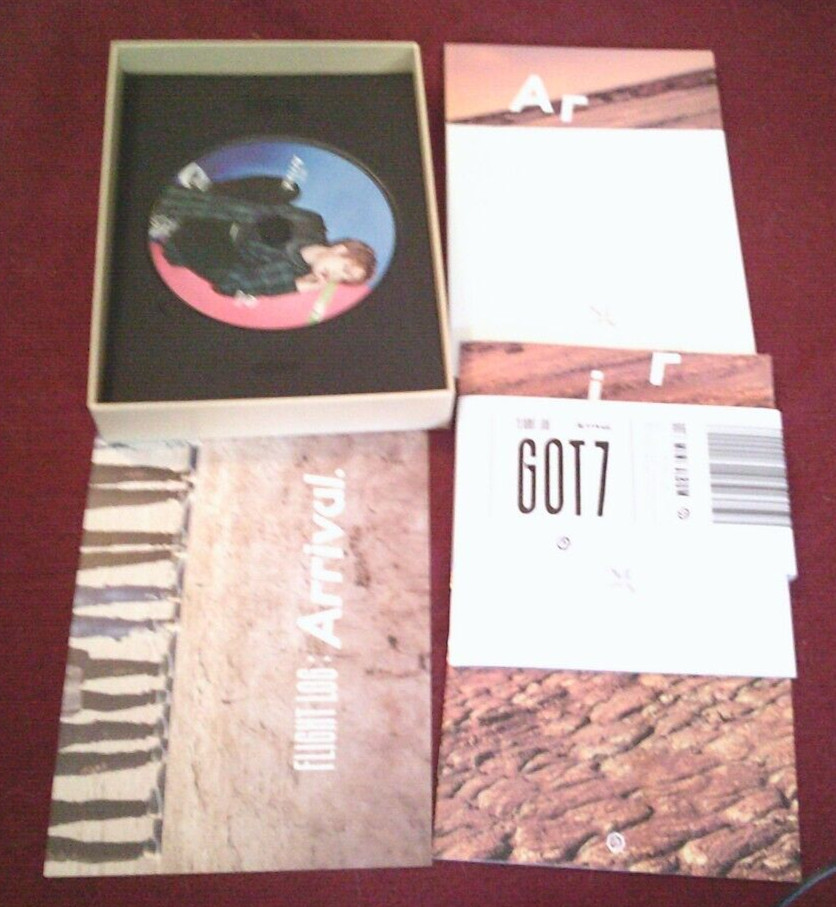 Flight Log: Arrival GOT7 RARE import Brown Version box set mini album CD