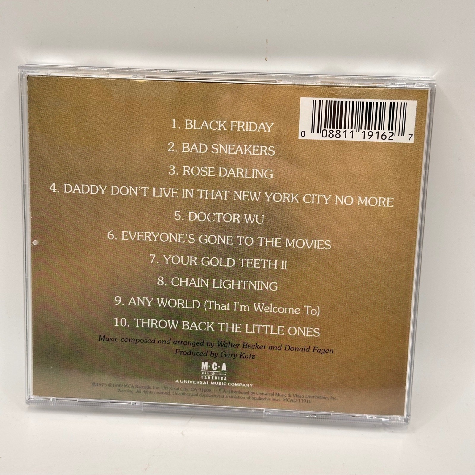 Steely Dan Katy Lied CD 1999 Remaster MCA Records MCAD-11916 Rock Jazz Pop NM