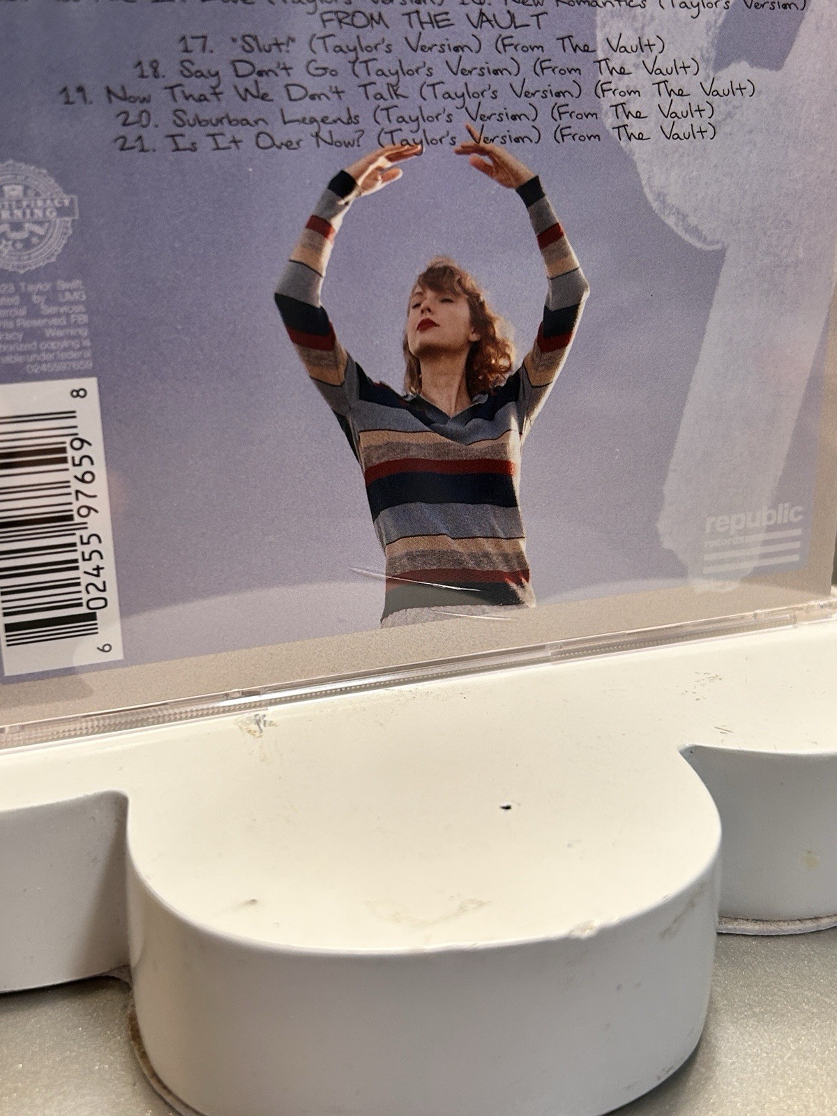 Taylor Swift 1989 (Taylor's Version) Sunrise Boulevard Yellow CD Album