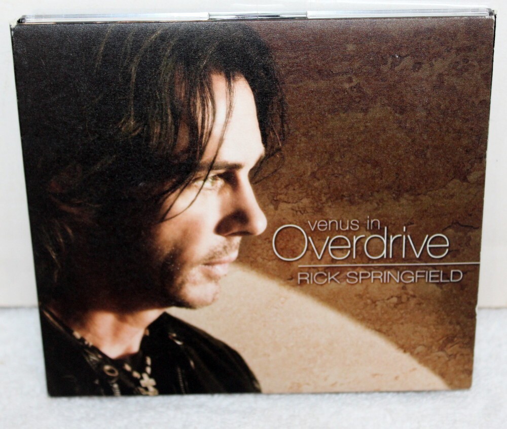 Rick Springfield ~ Venus in Overdrive 2008 New Door Records Digipak Used CD VG++