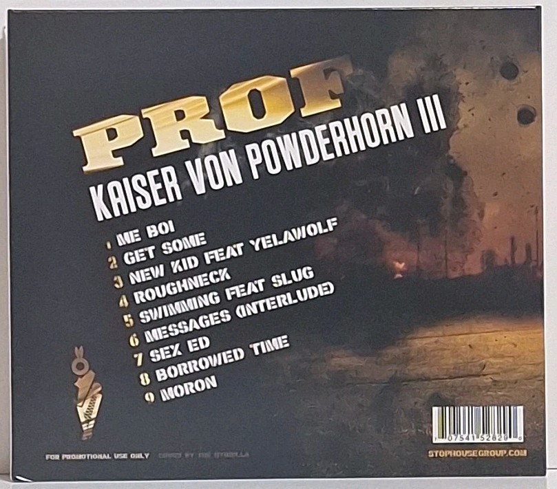 Prof KVP Kizer Von Powderhorn CD [Like NEW] mint condition fast shipping