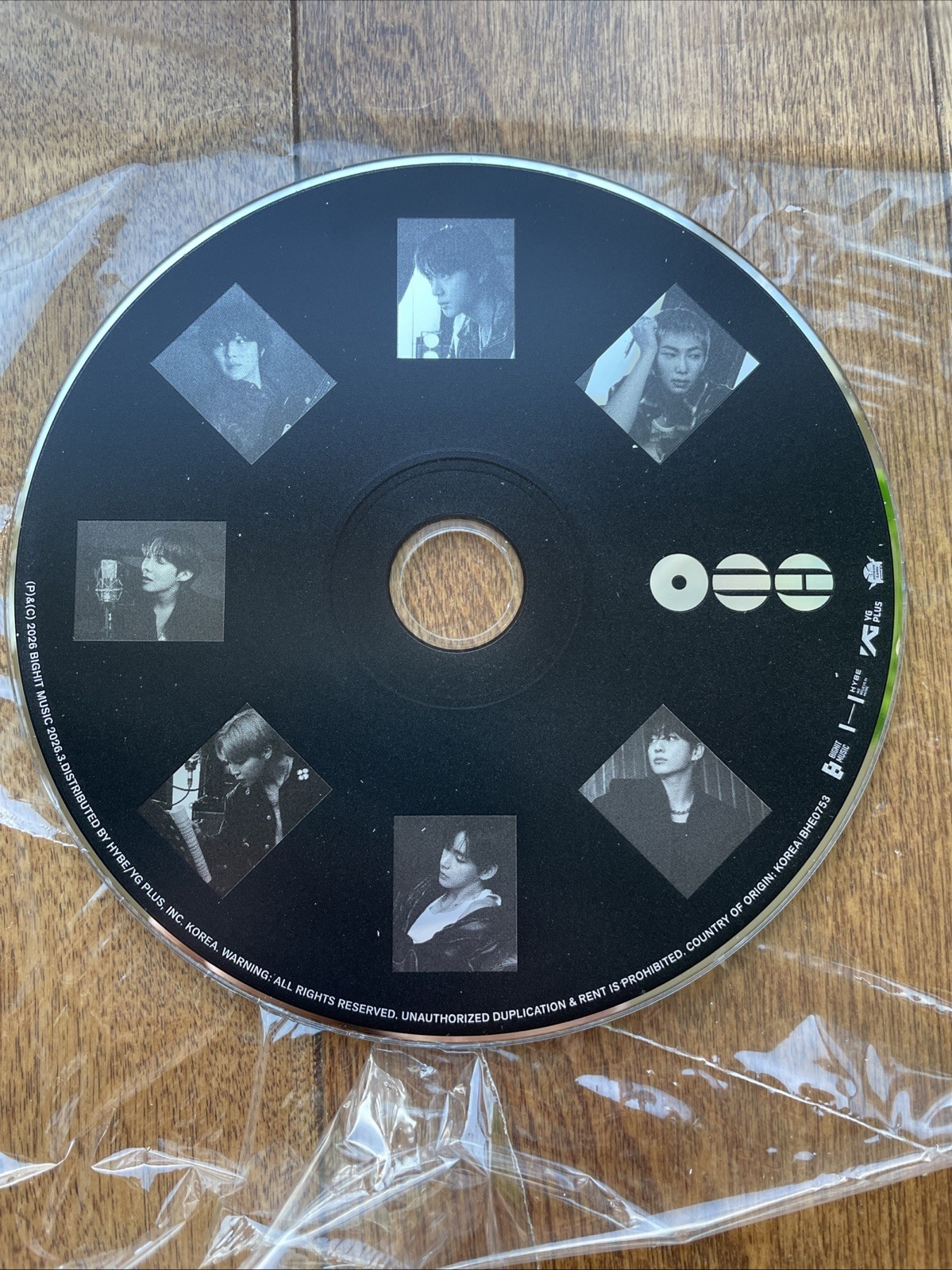BTS Arirang Rooted In Music Album Music CD ONLY