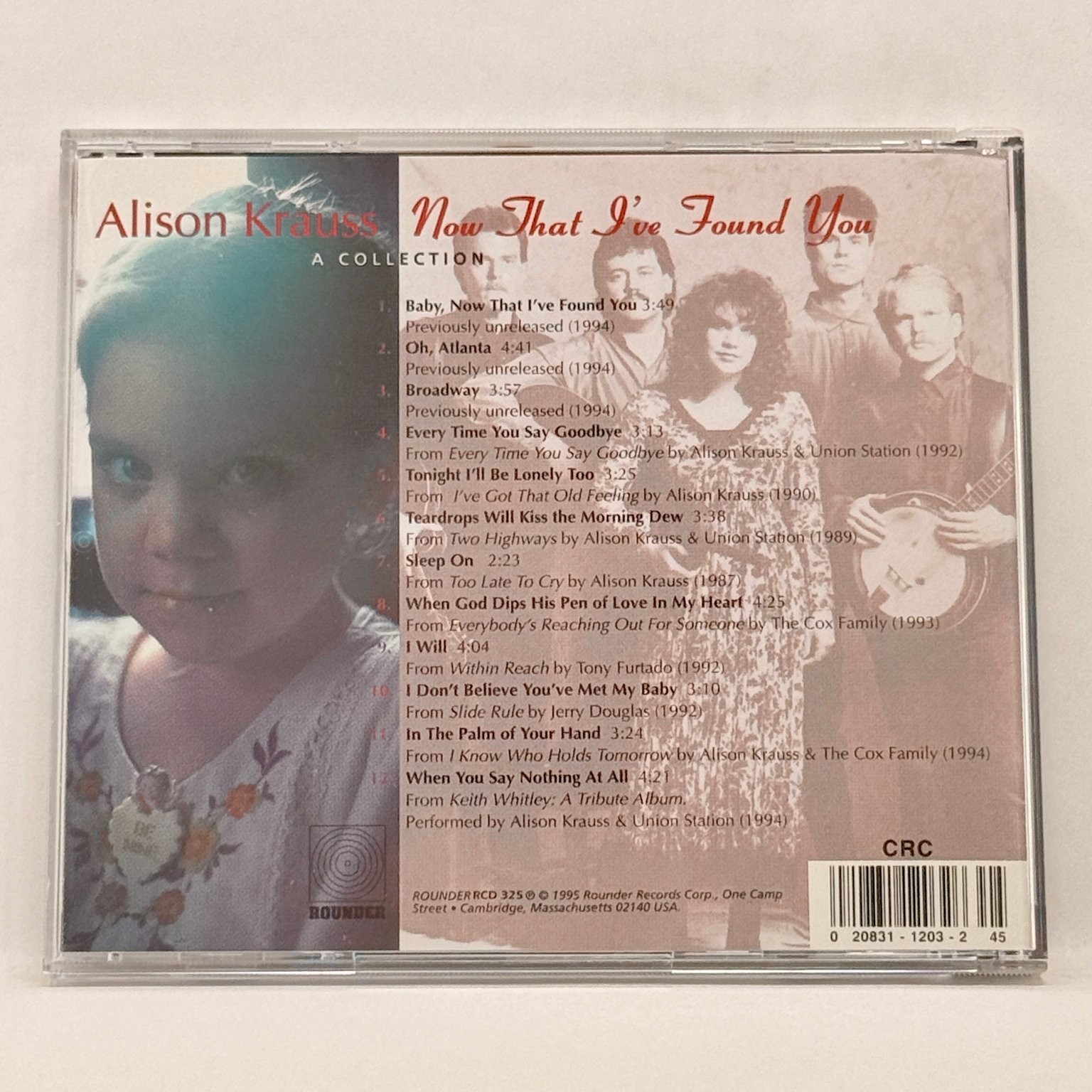 Alison Krauss CD Lot (2) - Now That I've Found You & Too Late to Cry - Bluegrass